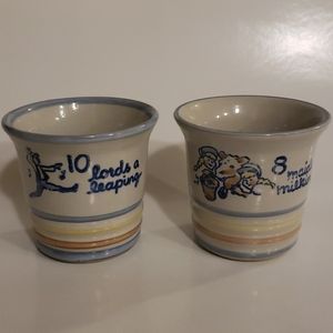 Louisville Stoneware Punch Cups